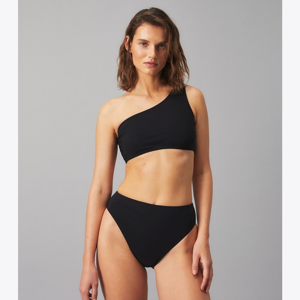 Tory Burch One Shoulder Bikini Top
